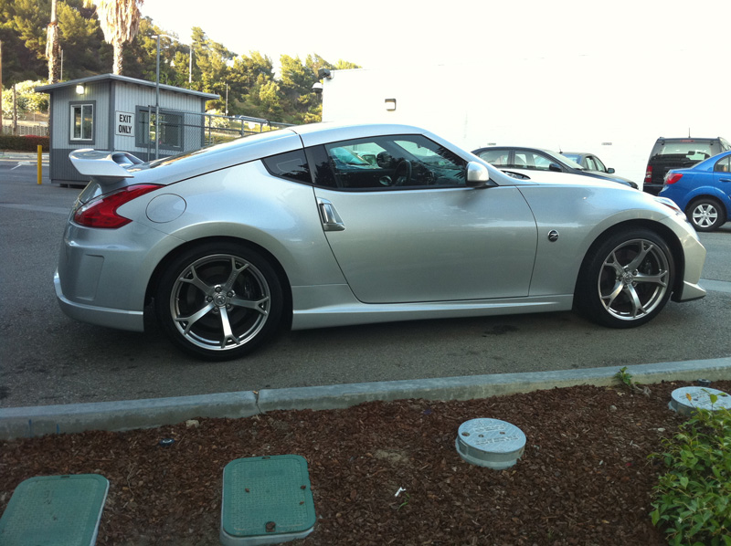 at the dealership