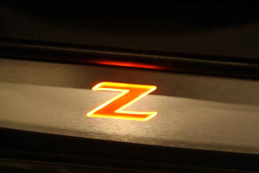 Nissan 370z illuminated kick plates #7