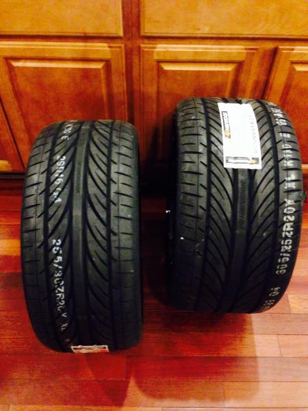 Tires 255f & 305r