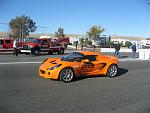 driving my Lotus pacecar at 25hrs of thunder hill.