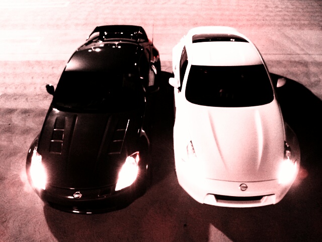 My 2005 35th anniversary 350z (first Z)
My 2012 370z (before mods)