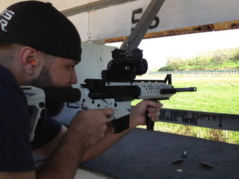 At the range 6.8 SPC AR (sold)