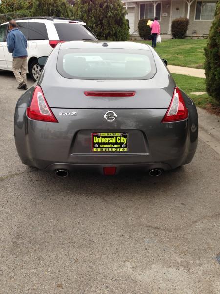 2013 370z Coupe Touring Gun Metallic Auto Stock