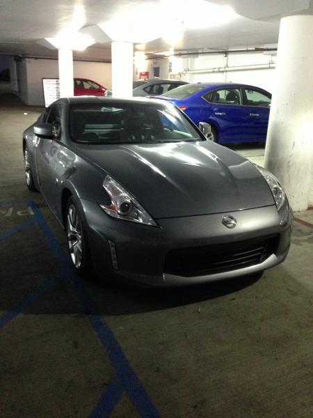 2013 370z Coupe Touring Gun Metallic Auto Stock