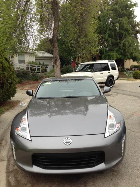 2013 370z Coupe Touring Gun Metallic Auto Stock