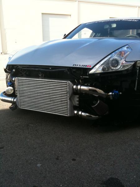 Front bumper off