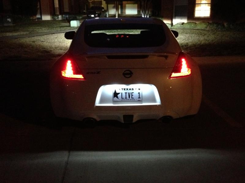 New plate, she's a LIVE 1!!!!   woot!