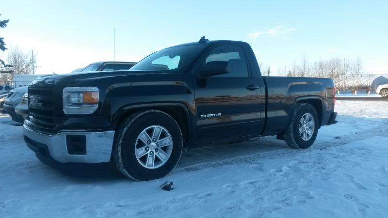 The truck currently, with SCT tuner, AFE intake, headers and Ypipe, Belltech 4-7 drop kit...still a few things to do with it,
Wheels/tires, Cat back kit and audio...