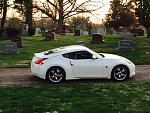 Cemetery at sunset