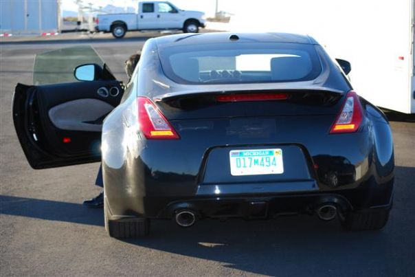 Nissan 370Z leaked picture from Cleveland, OH track 11.10.08