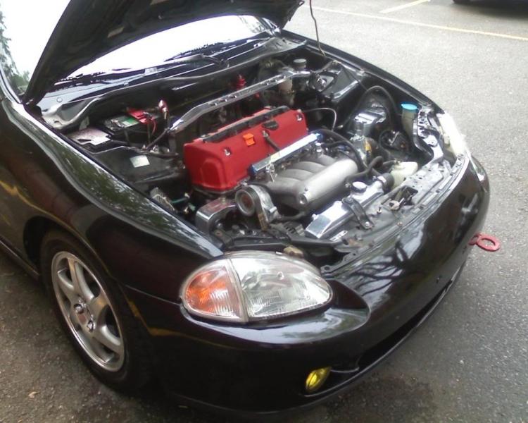 K20a swapped into my 95 del sol. Jdm front end, D2 suspension, tuned 237whp 168wtq