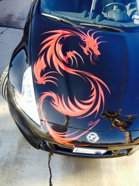 Air Brushed Dragon