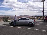 Bringing Justin's G35 home through Colorado.