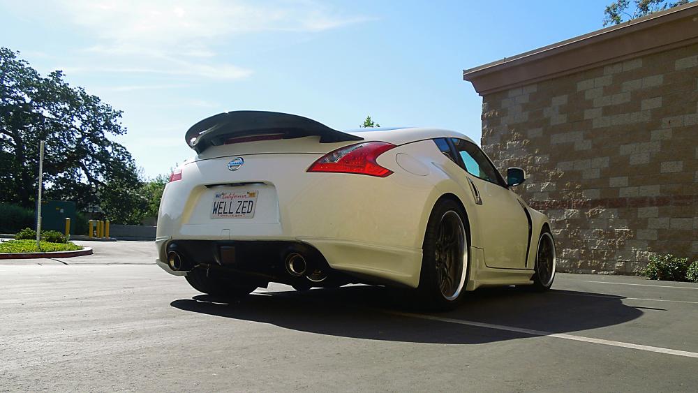 CF ducktail installed.  Replaced my old CF wing.