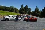 All of us.  19 cars total.  That's Randy and his Magma Red Z.  Went to his house for a bbq soon after.