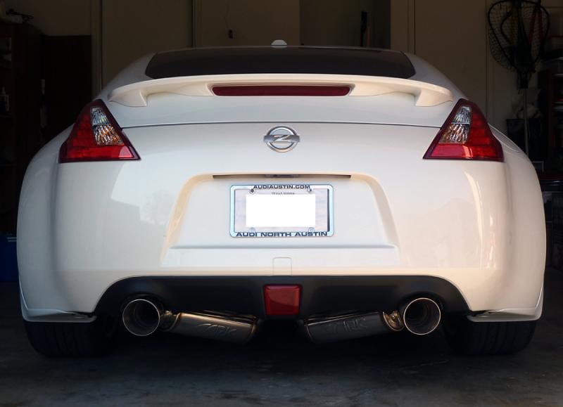 Got the rear lower valance section wrapped in matte black by Zilla Wraps in Fort Worth.  Thanks again Scott!