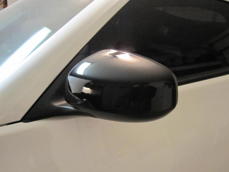 Gloss Black mirror covers