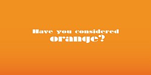 consider orangesignature