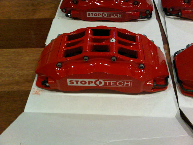 Stoptech rear caliper 4 piston