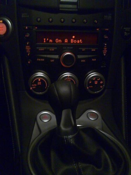 Never thought I'd see the daaaay
I'd be drivin a 370 Zaaaay =D