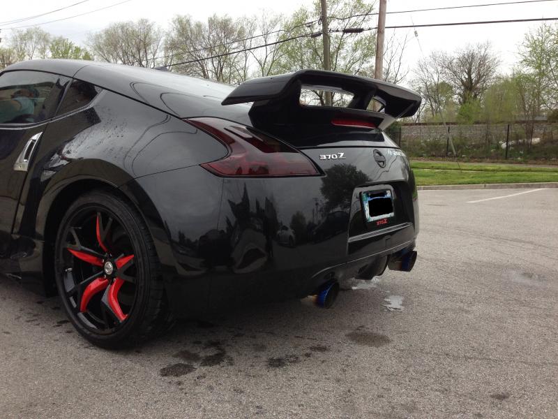 Rear shot, before I got my Fairlady Z and Z Emblem badges on.