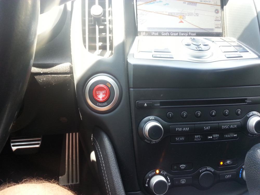 GT R button installed 4.10.14