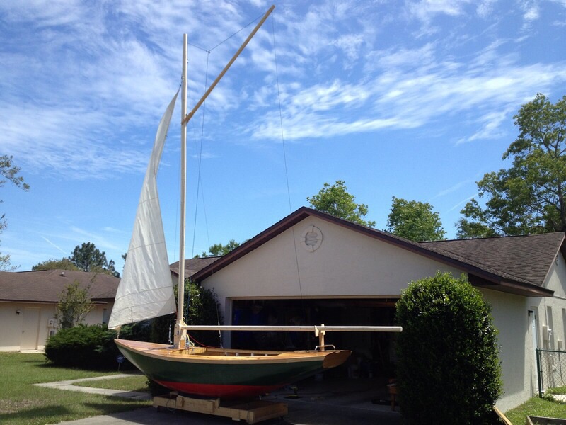 I'm making a sail boat from 1915 plans