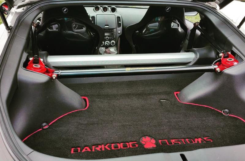 Dark Dog Customs trunk mat