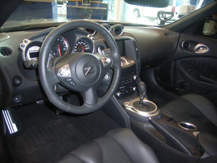 car interior driver