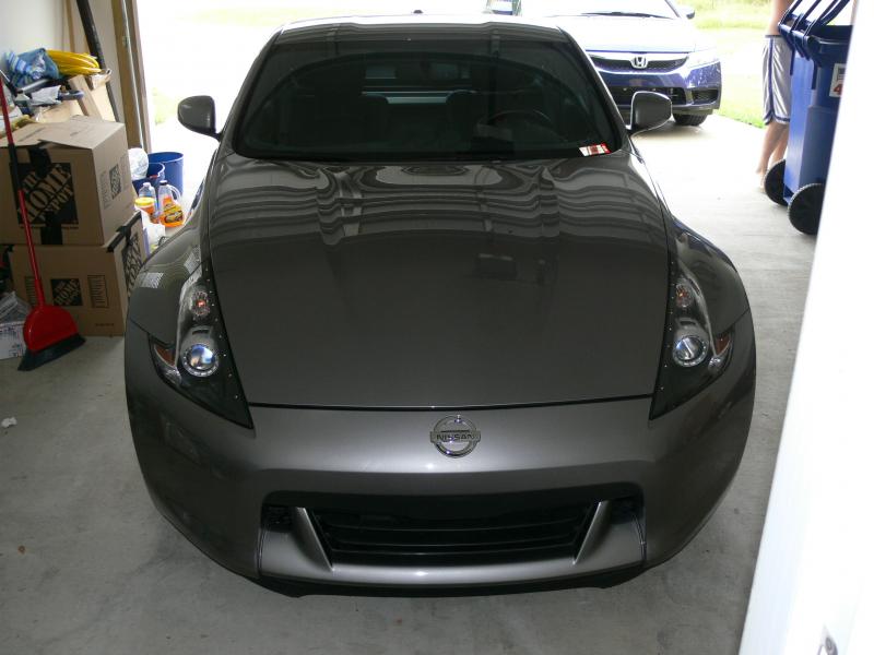 Nissan 370z blacked out headlights #9