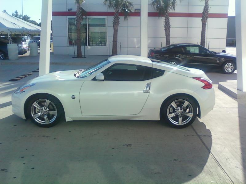 At the dealer the day i bought her.SWEETTT DUDDEEEE