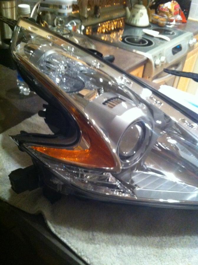 headlight before