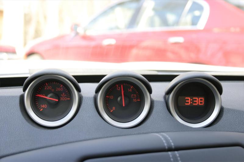 Auxiliary gauge cluster