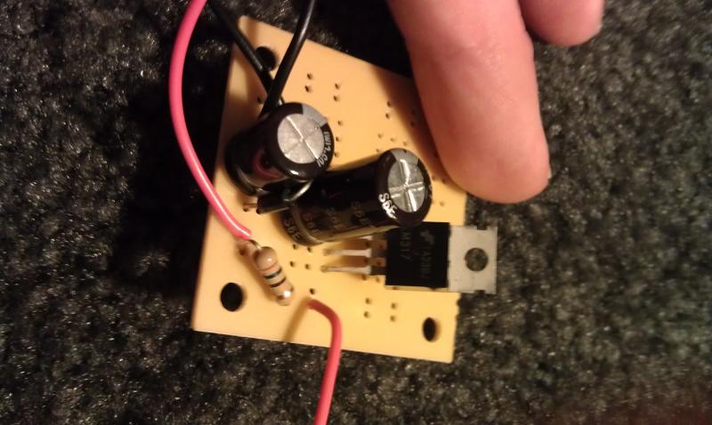 Diode driver, not sure if its necessary but for 8 bucks i figured the only thing it could do is extend the life of my LED's