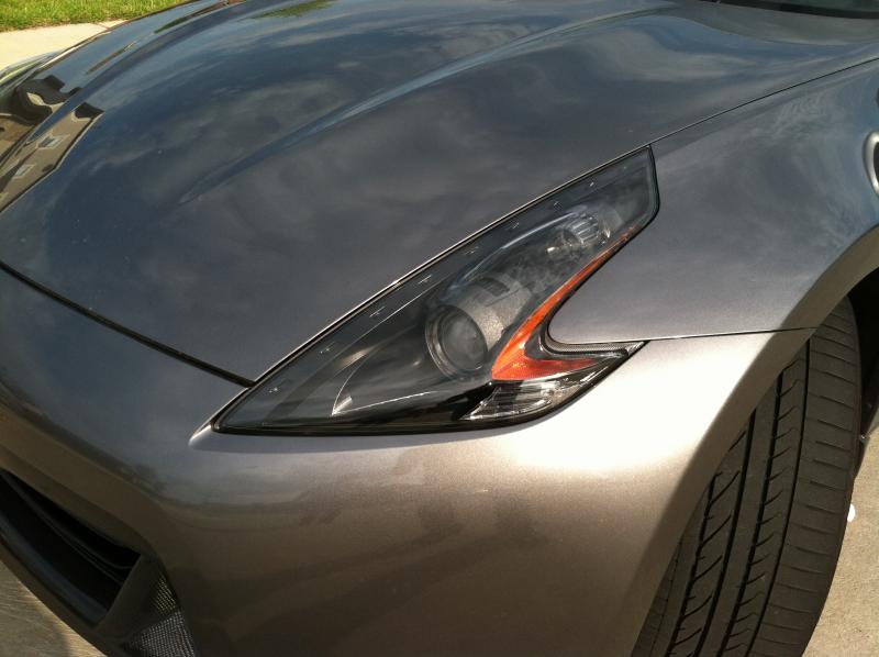 Nissan 370z black headlights #3