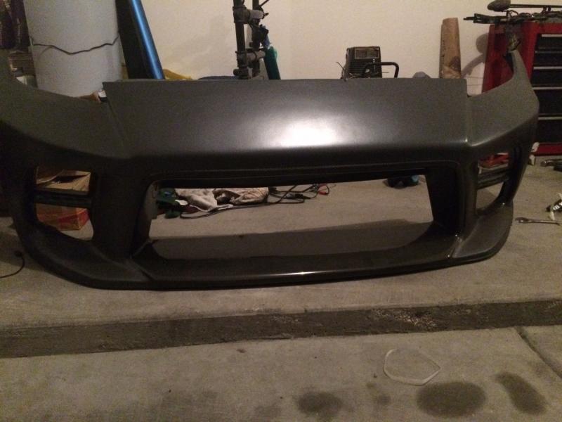 Fujimura carbon front bumper with integrated LEDs