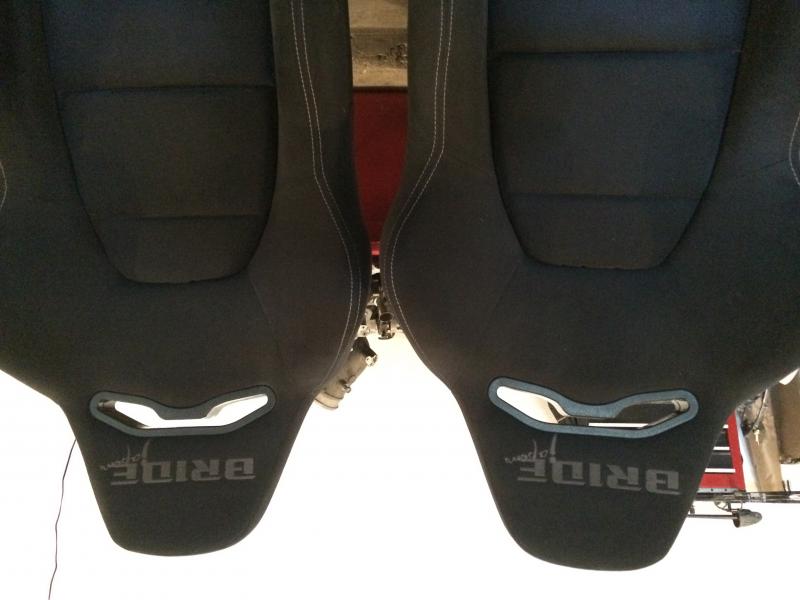 Authentic Bride Stradia II seats w/ sliders and nissan mounts