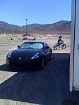 On a photo shoot at Pala Raceway. Ya she got dirty and a bath on the way home.