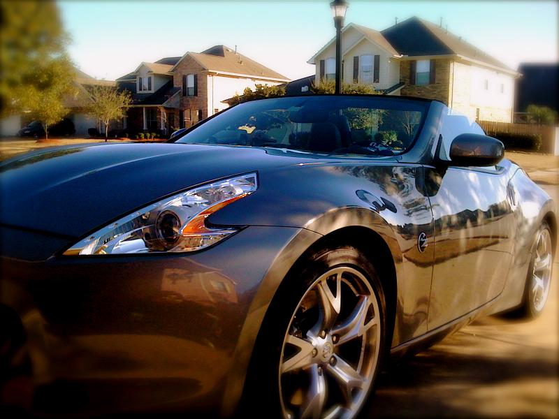 First wash and wax -- sunny, but about 40 degrees.