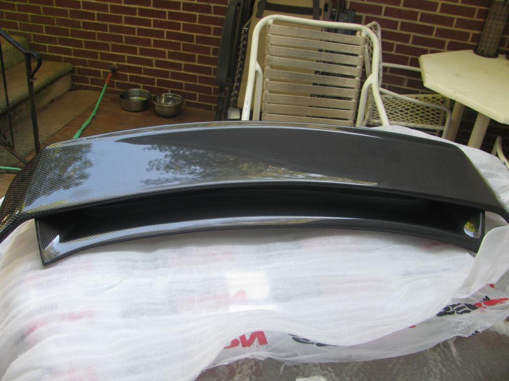 siebon carbon fiber spoiler