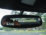 Homelink Compass Auto Dimming Rear View Mirror Installed