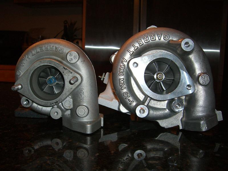 Old turbo vs. new turbo