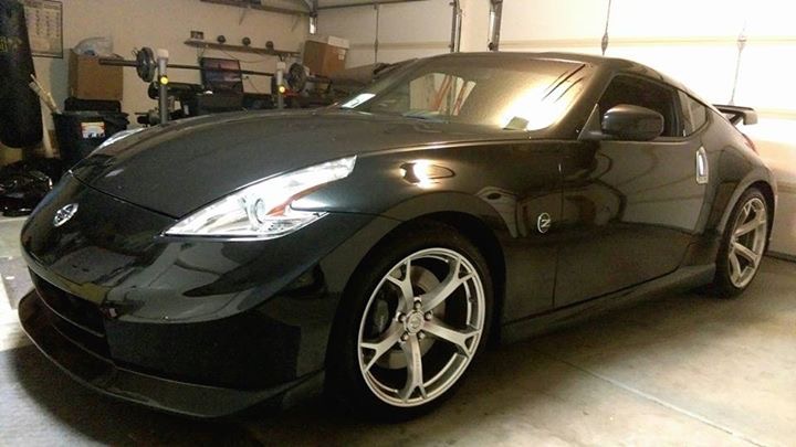 New 370Z is finally home.