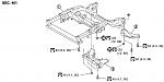 06c suspension member stay