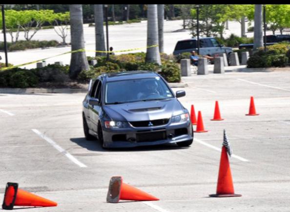 Autocross at the Bank Atlantic