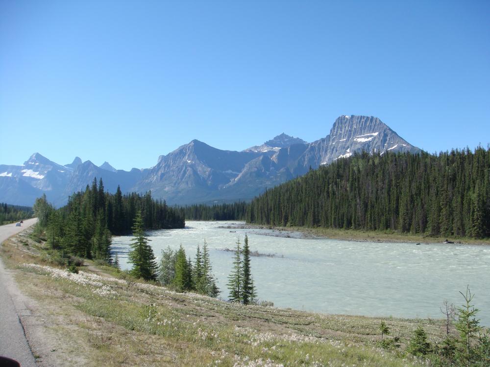 Icefields Parkway through Jasper to Canmore