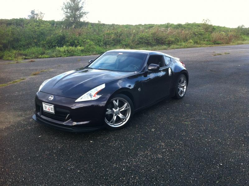 My beautiful Z with the stillen front splitter