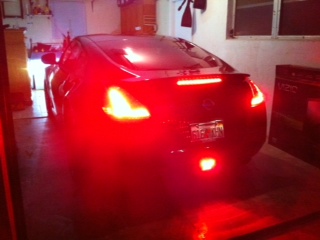 Euro fog light and spoiler