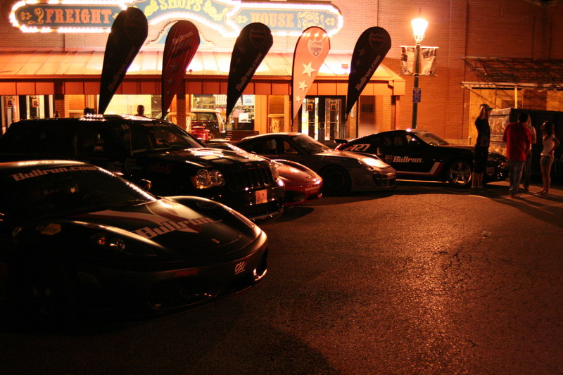 Showcase parked in front of a club (far right) in Pittsburgh, PA - cause that's how we roll