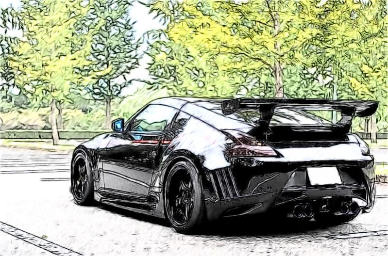 Two   black z34 370z